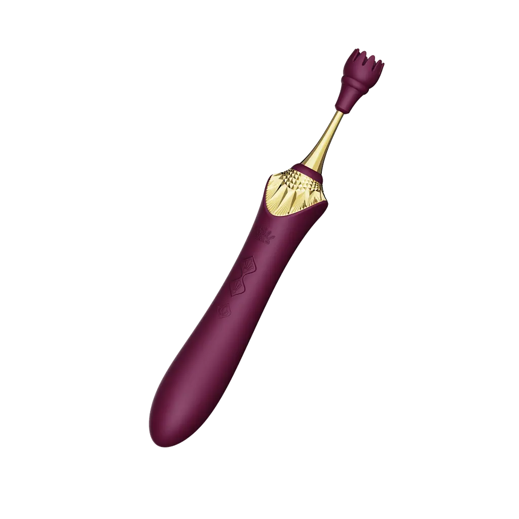 Вибратор Zalo Bess 2 21.8 см фиолетовый - фото 5