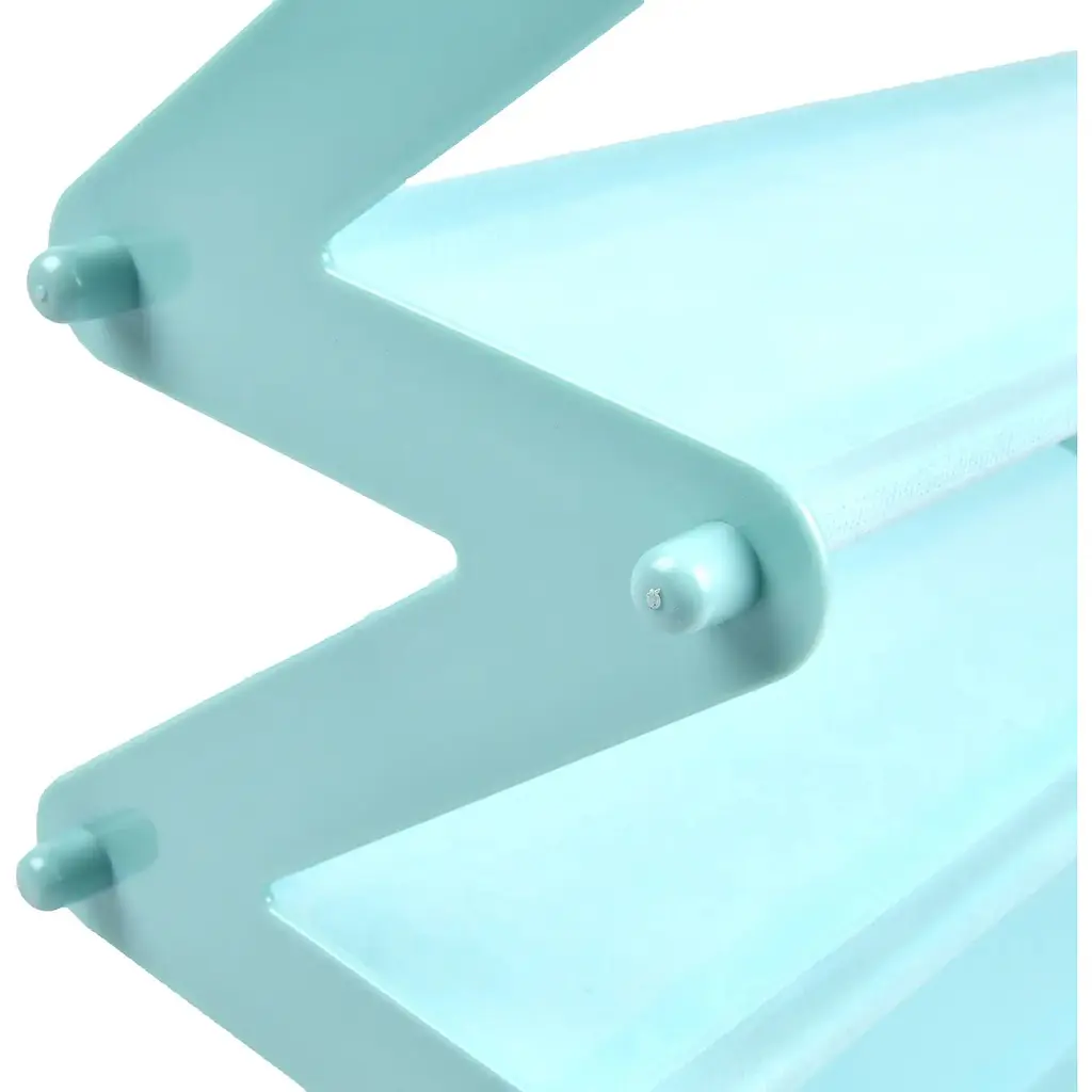 Открытая полка для обуви Supretto Shoe Rack 4, 20x45х46.5 см голубой (8655) - фото 3