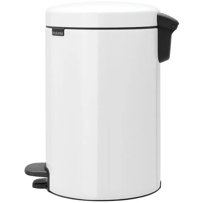 Відро для сміття Brabantia Pedal Bin біле 12 л (111969) - фото 2