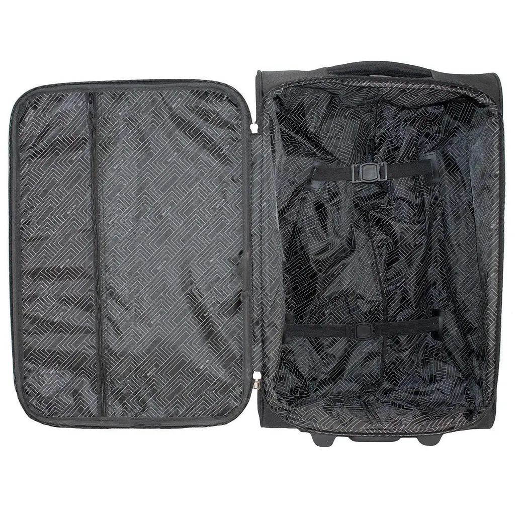 Чемодан Semi Line 19" (S) Black (T5601-1), Черный, Черный - фото 2