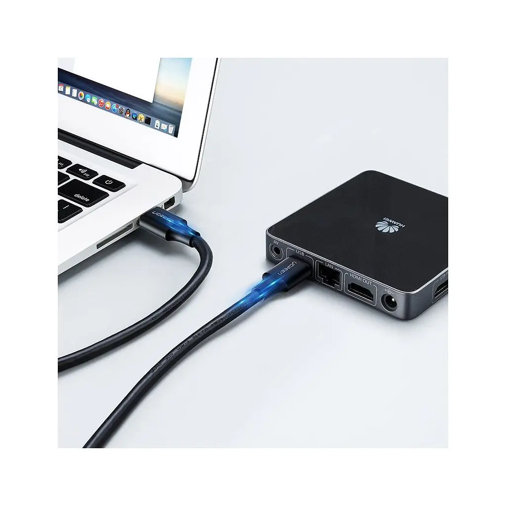 Дата кабель USB 2.0 AM/AM 0.5m US102 black Ugreen (10308) - фото 5