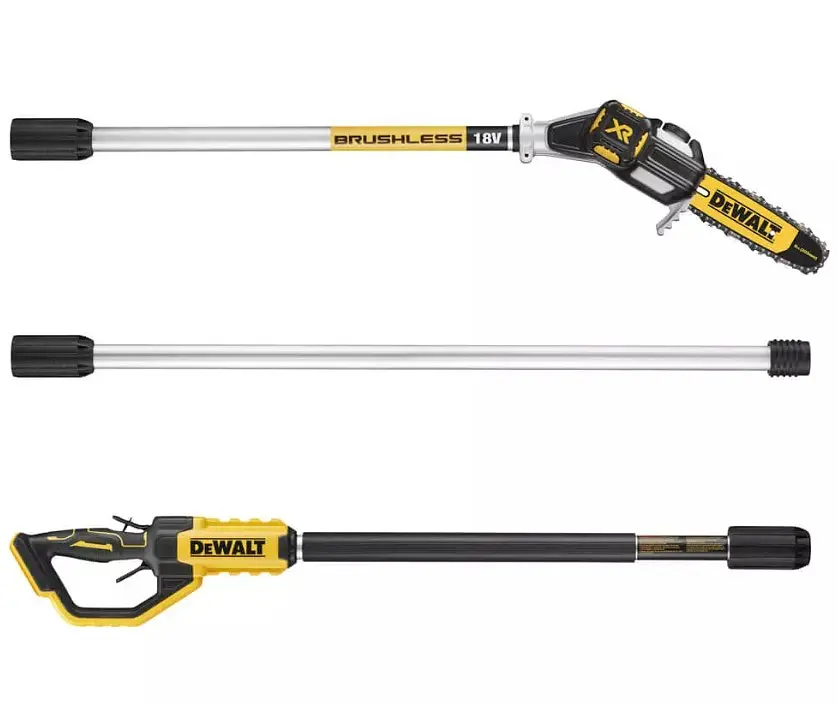 Висоторіз акумуляторний DeWalt зі штангою з АКБ та ЗУ DCMPS567P1 - фото 4