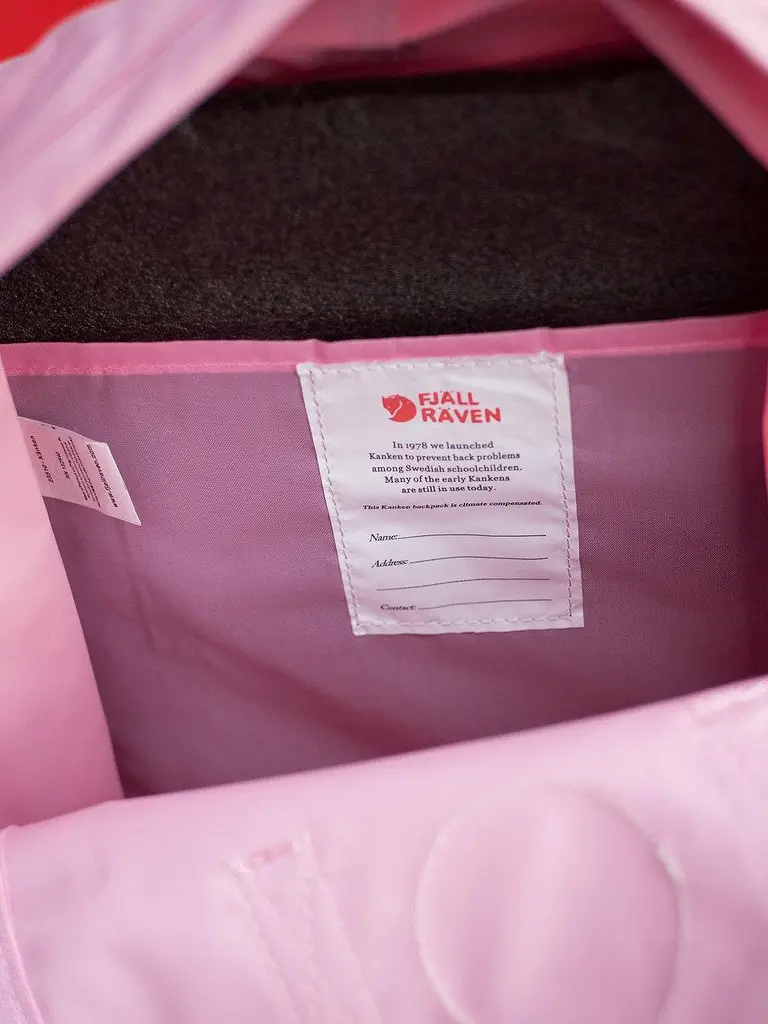 Міський рюкзак Fjallraven Kanken 16 л Classic Рожевий - фото 5
