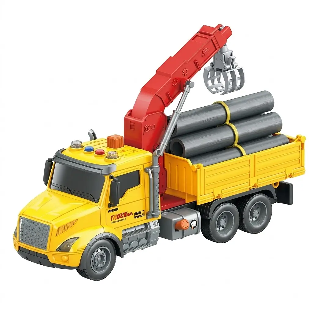 Вантажівка Cars S з трубами жовто-червоний (CJ-4479348)