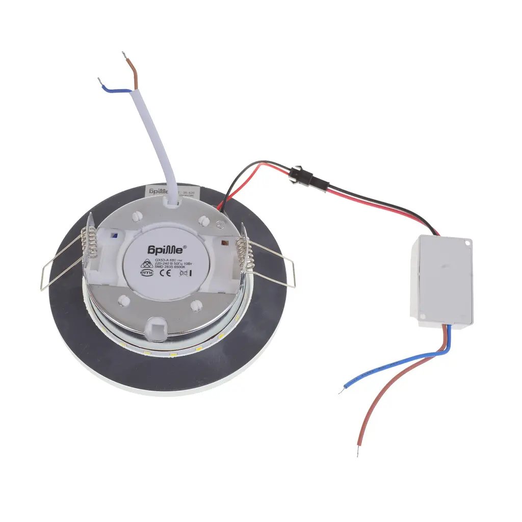 Точечный светильник Brille HDL-G308 GX53 + 4W LED 36-426 - фото 6