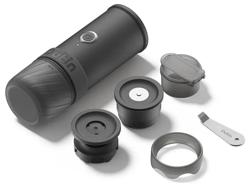 Портативна кавоварка Outin Mino Space Grey (OTEM-MO-01-AA-SG) - фото 5