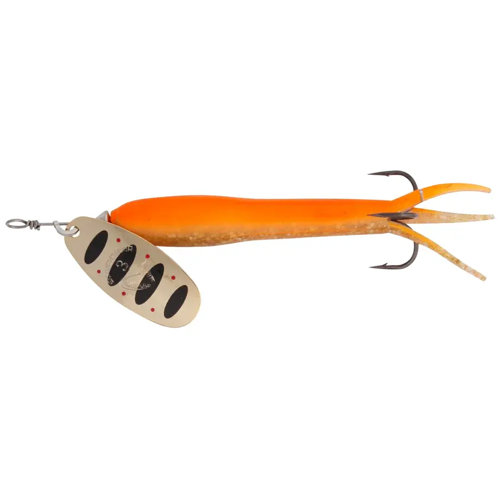 Блешня Savage Gear Flying Eel Spinner #3 23 g 04-Fluo Orange Gold - фото 1
