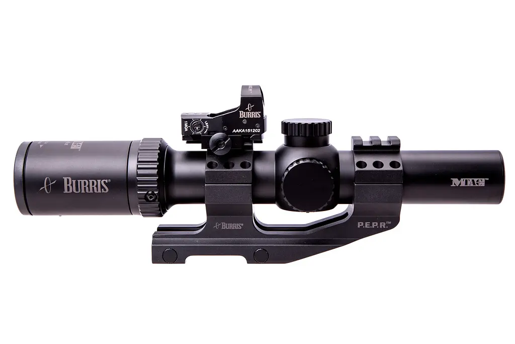 Приціл Burris M-Tac 1X-4X-24mm ILLUM Ball C / Q matte W / FF - фото 7