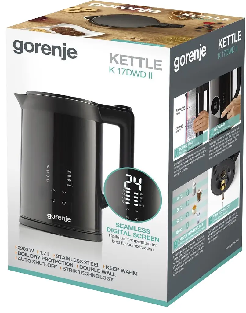 Электрочайник Gorenje K17DWDII teh0021911 - фото 5
