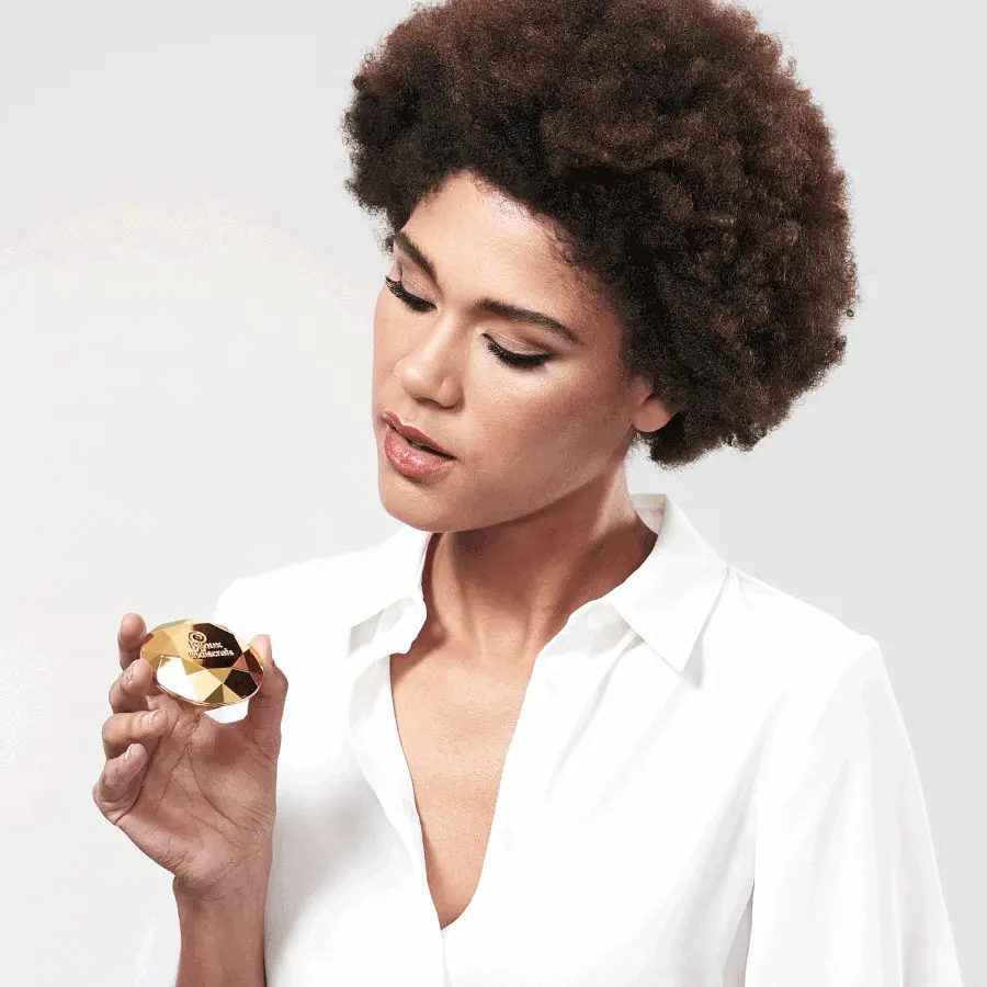 Вібратор для клітора Bijoux Indiscrets Diamond Twenty One золотий - фото 5