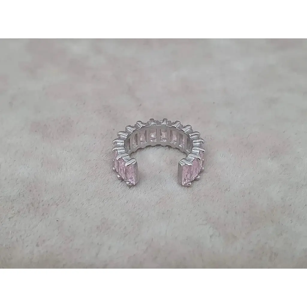 Серебряная серьга-кафф на хеликс Umax. 70124U РОЗ - фото 2