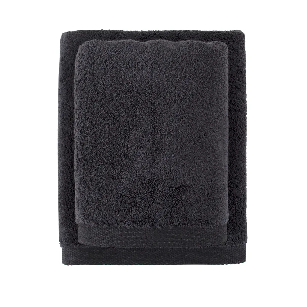 Рушник Lotus Home Готель Premium - Microcotton Black 90x150 550 г/м² - фото 3