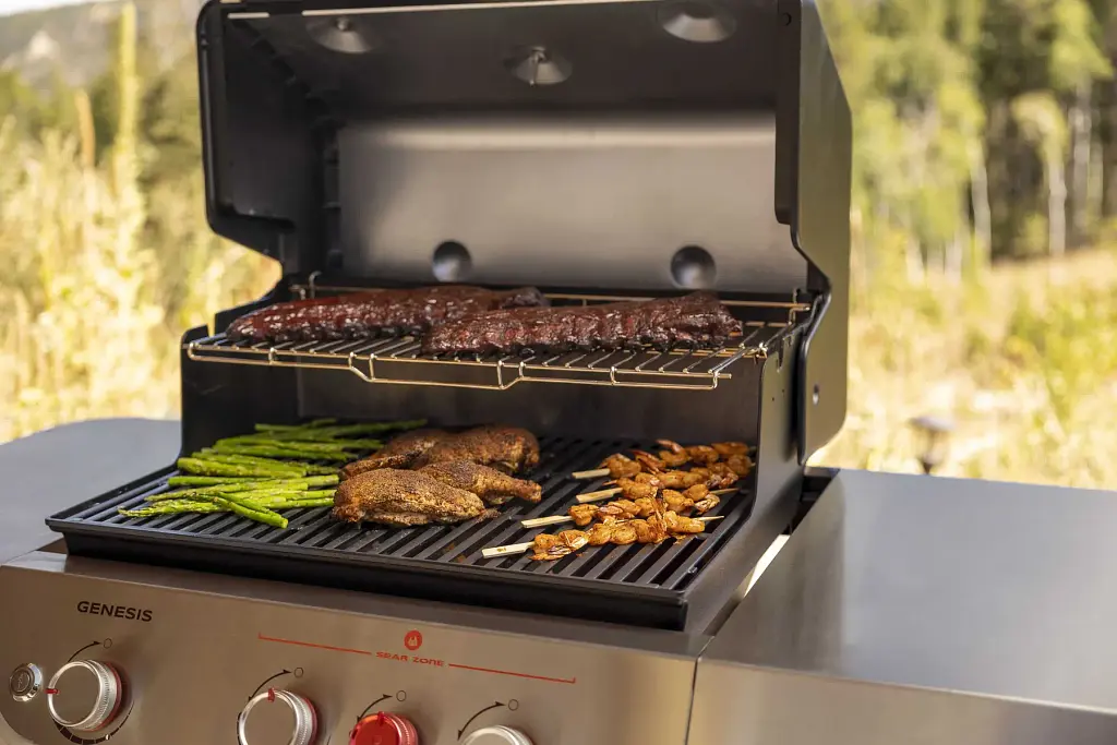 Гриль газовый Genesis E-325s черный (35310075) - фото 6