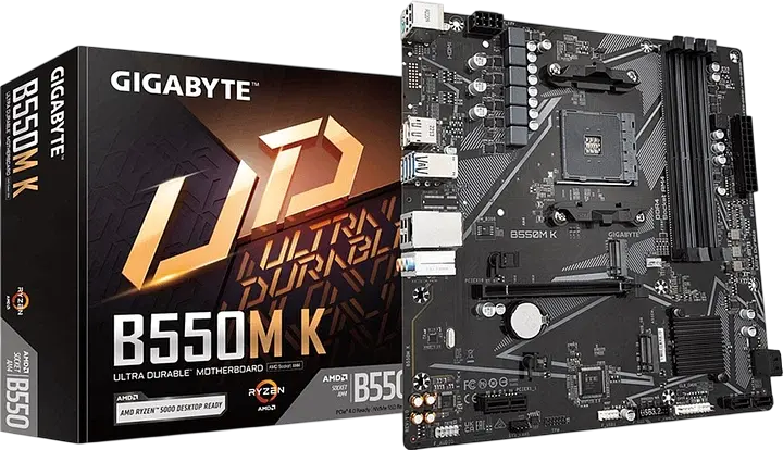 Материнська плата Gigabyte B550M K Socket AM4 (B550M K) Б/В - фото 4