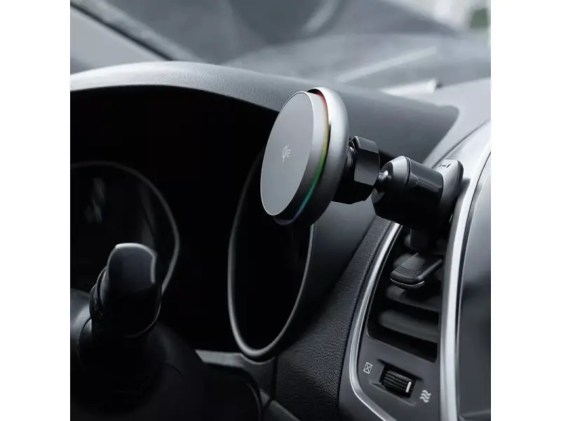 Автомобільний тримач для смартфона Proove IceCore QI2 15W Black (WHIC15002003) - фото 3