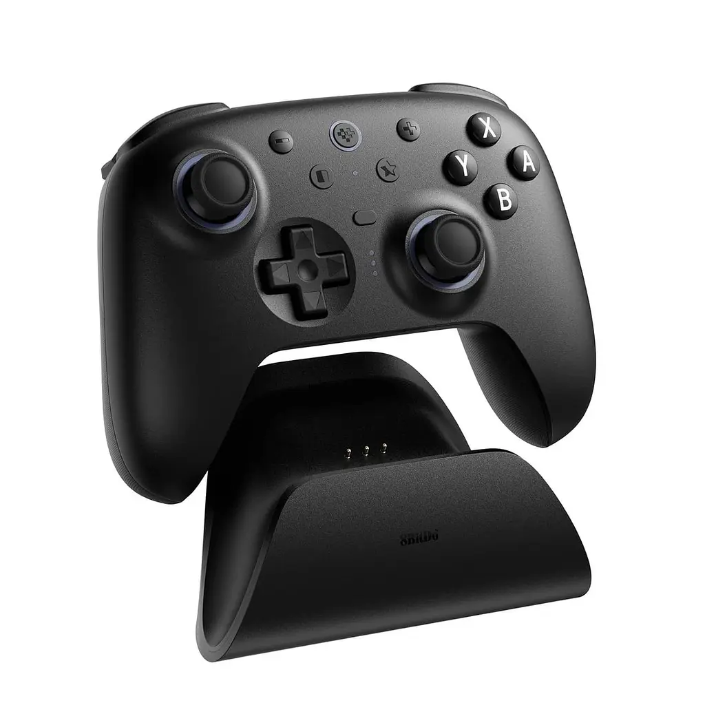 Геймпад 8BitDo Ultimate 2 Bluetooth Switch, Switch 2, ПК з Windows, TMR, Еффект Холла Чорний - фото 2