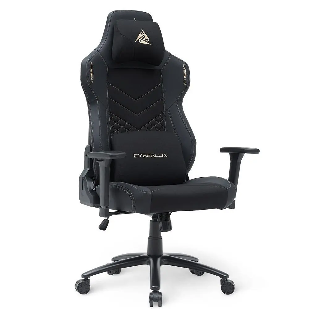 Геймерське крісло Mealux Cyberlux Poseidon Black (GM-415 B) - фото 2