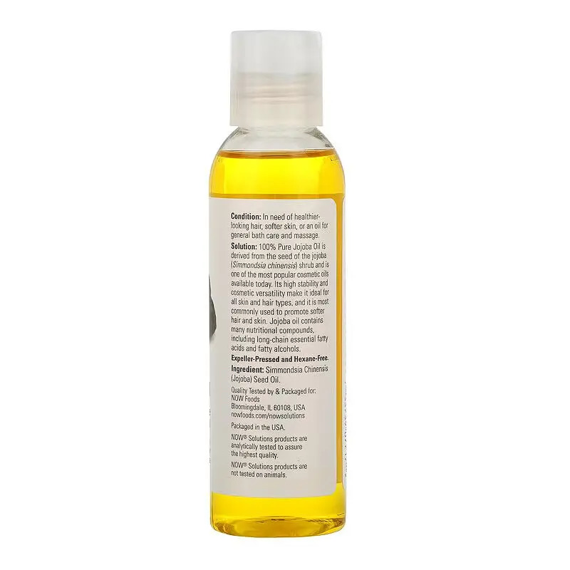 Олія для тіла NOW Solutions Jojoba Oil, 118 мл - фото 2