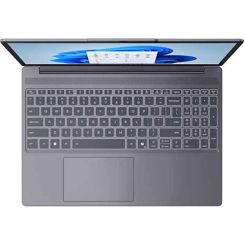 Ноутбук Lenovo IdeaPad Slim 3 15AHP10 AMD Ryzen 7 8840HS до 5, 1 ГГц, 15, 3 WUXGA, IPS, 40 ГБ DDR5, 3 ТБ SSD, графікою AMD Radeon 780M, сірий - фото 3