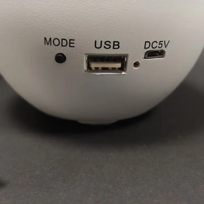Світлодіодний диско-шар (дискошар) Led magic ball light з Bluetooth і пультом Білий - фото 3