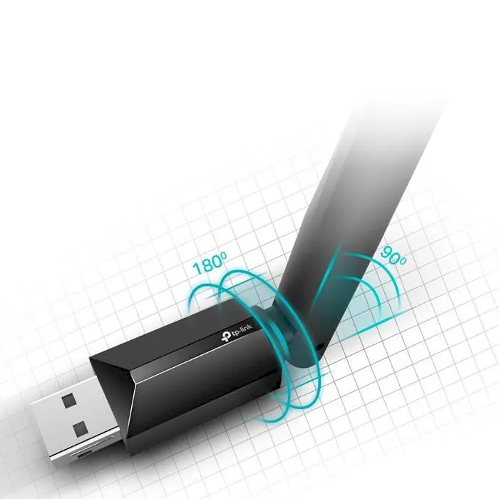 WiFi-адаптер TP-Link Archer T3U Plus USB 3.0 Wi-Fi 5 (AC) (Archer T3U Plus) - фото 2
