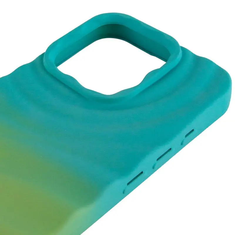 Чохол TPU ColorWave для Apple iPhone 14 Pro Max (6.7) Marine Green / Mint - фото 4