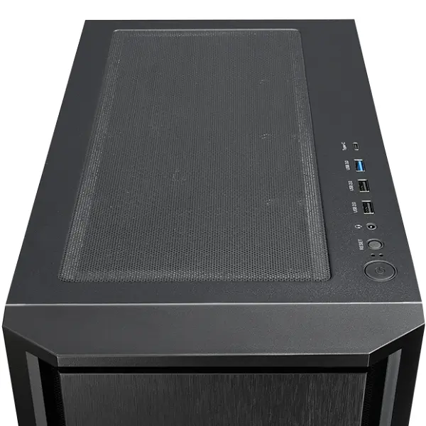 Корпус Chieftec Pro Midi Q AS-01B-OP ATX, без БЖ, Black - фото 3