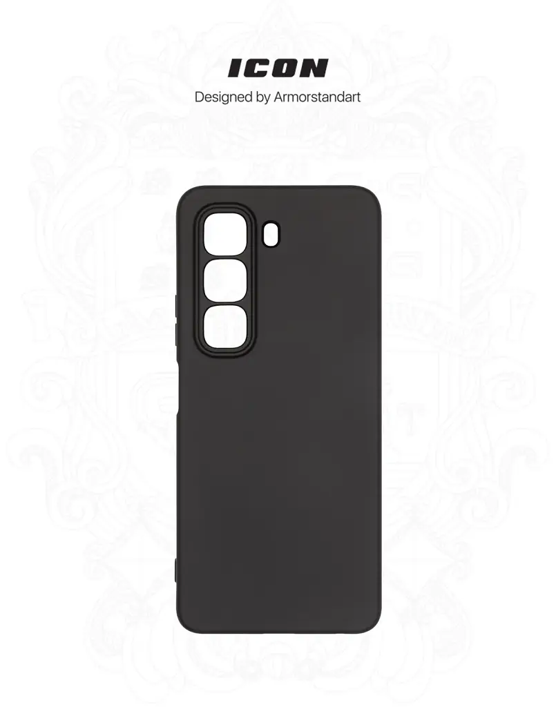 Чохол ArmorStandart ICON для Infinix Hot 50 4G Camera cover Black - фото 3