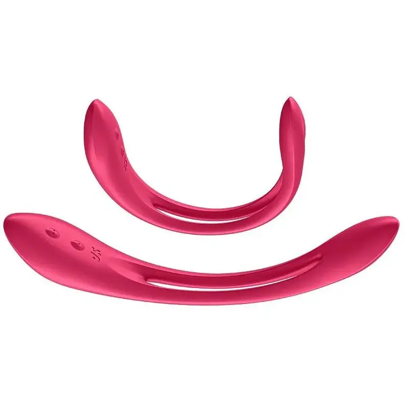 Универсальный гибкий вибратор для пар Satisfyer Elastic Joy Red - фото 4