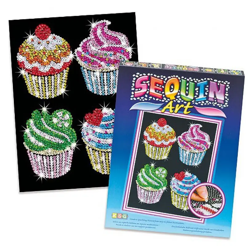 Набор для творчества Sequin Art Blue Пирожные (SA1130) - фото 3