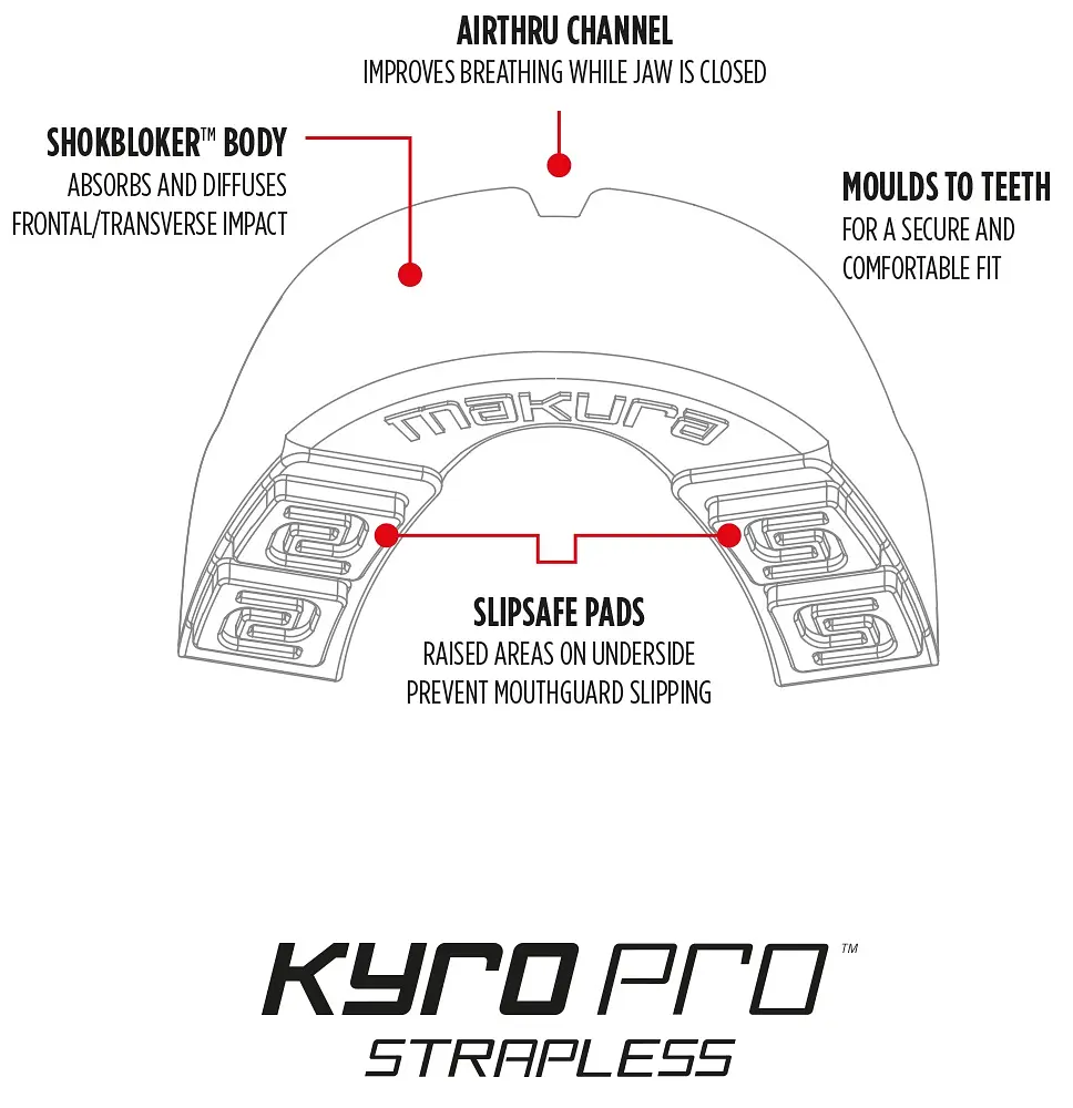 Дитяча капа Makura Kyro Pro Strapless, чорний (арт. 6017514182) - фото 3
