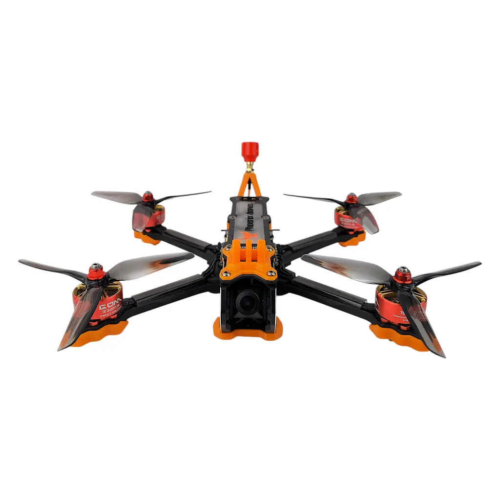 Дрон Phoenix drones Ember5 ELRS 2.4 analog із двигунами GOM 2207.5 та карбоновою рамою - фото 3
