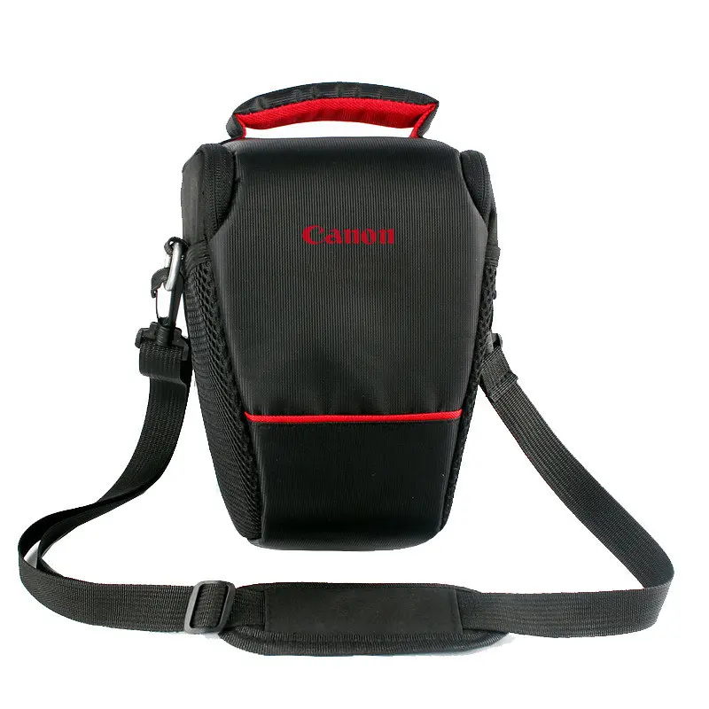 Сумка для фотоапарата Canon EOS протиударний чохол Кенон Чорний/червоний (IBF061BR) - фото 2
