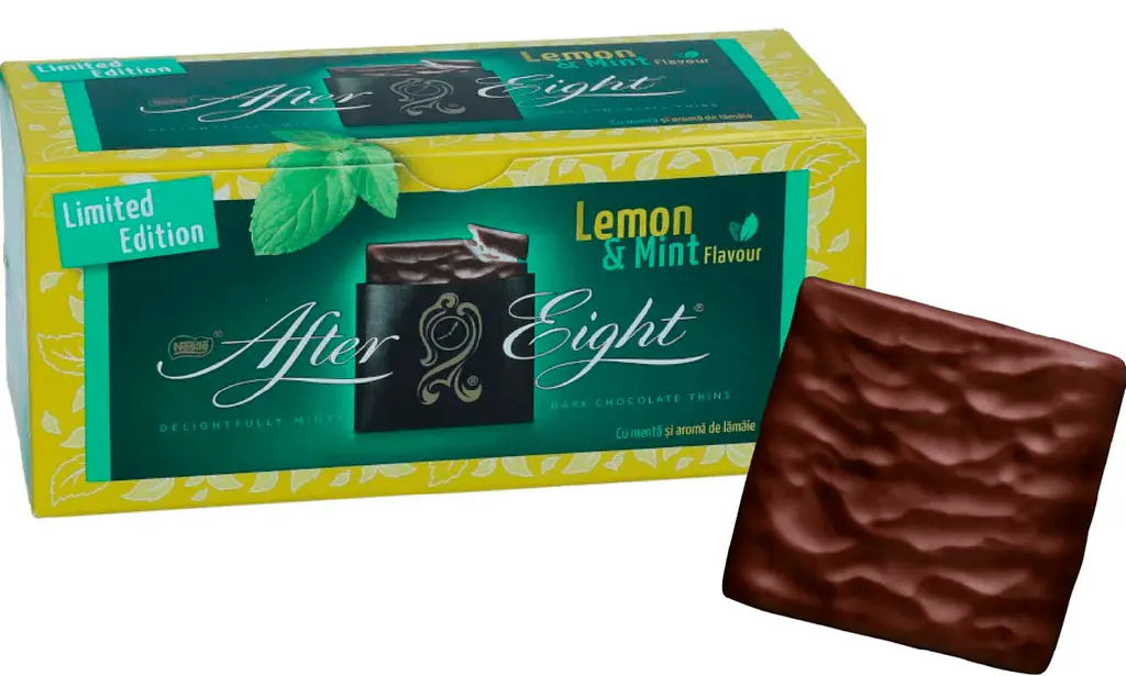 Шоколадні цукерки Nestle After Eight Lemon Mint 200г