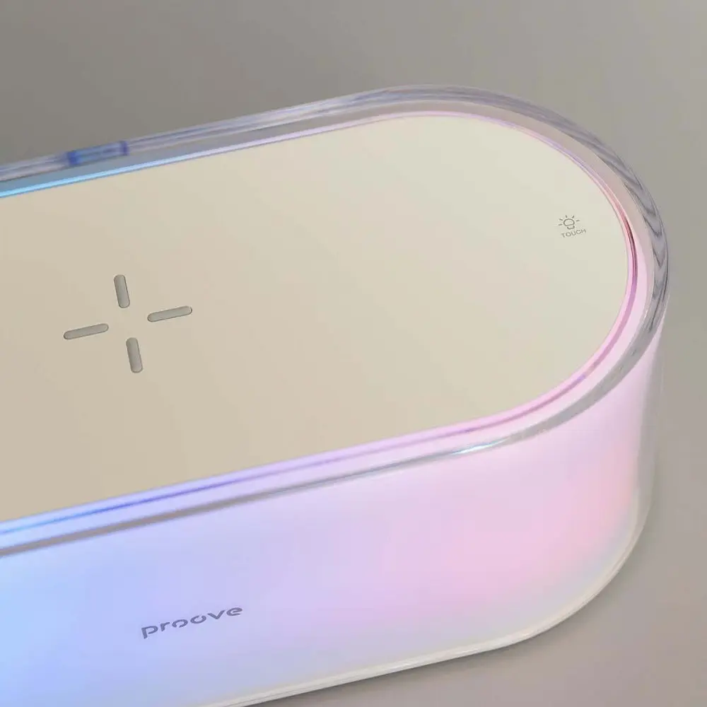 Нічник з Бездротовою Зарядкою Proove Glow 1200mAh - фото 7