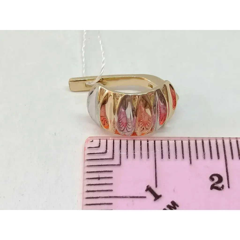 Золотые серьги Империя золота. СБ102И - фото 5