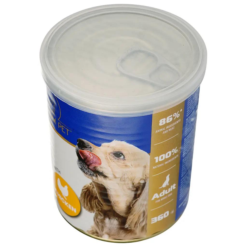 Паштет для дорослих собак Premium Pet з куркою 360 г - фото 3