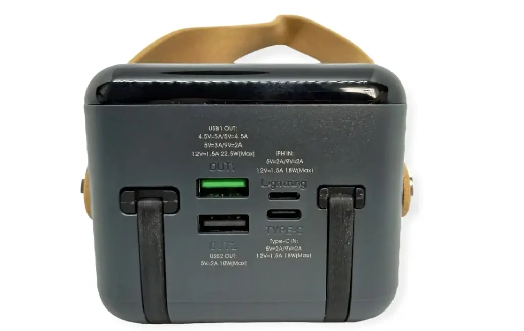 Портативна батарея Remax RPP-565 60000mAh Power Bank PD20W+QC22.5W Grey - фото 4