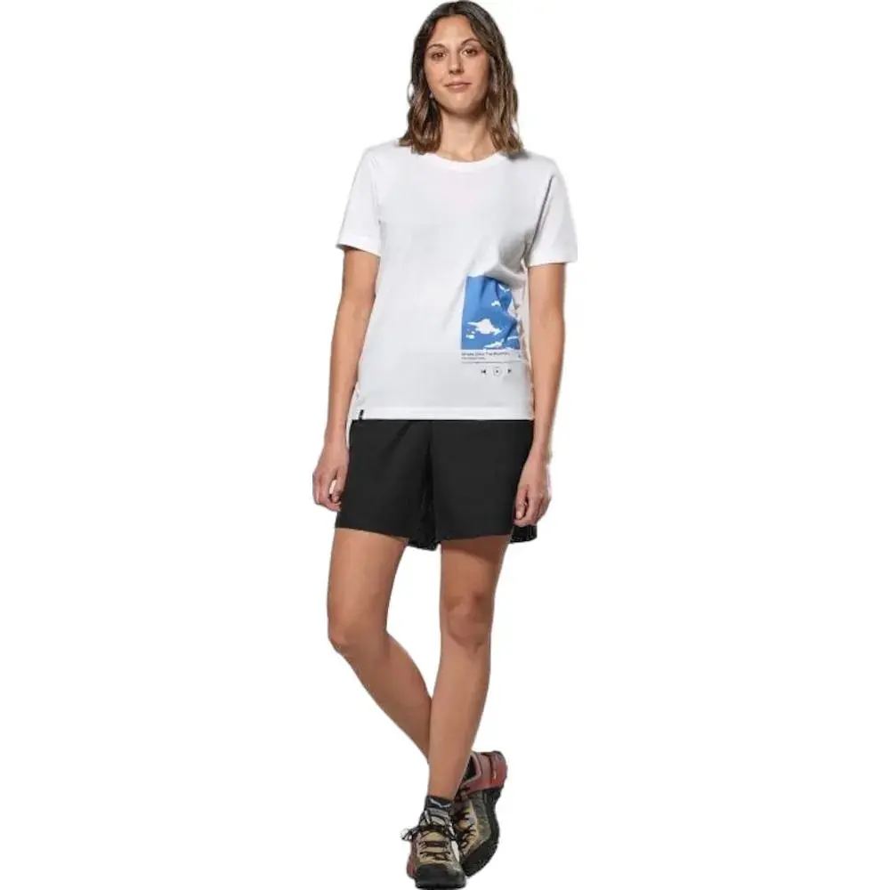 Футболка жіноча Salewa Eagle Cover T-Shirt Women XL Білий - фото 2