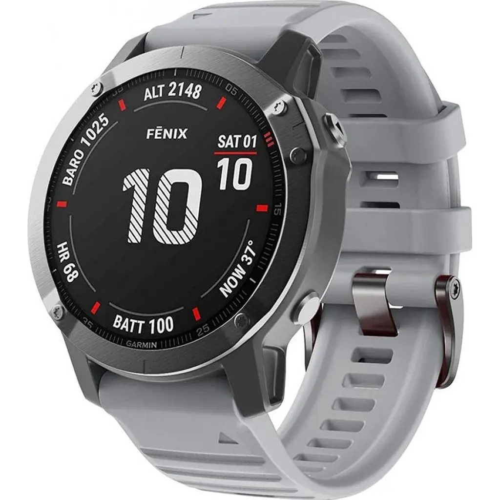 Ремінець ArmorStandart Silicon для Garmin 26mm Grey (ARM60805) [141549] - фото 2