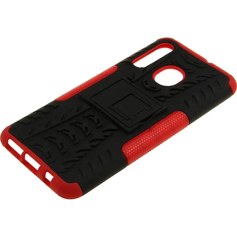 Чохол-накладка Toto Dazzle Kickstand 2 in 1 Case Samsung Galaxy A20/A30 Red - фото 7