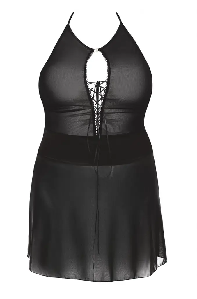 Сексуальний комплект Anais Stefi 3XL/4XL чорний - фото 3