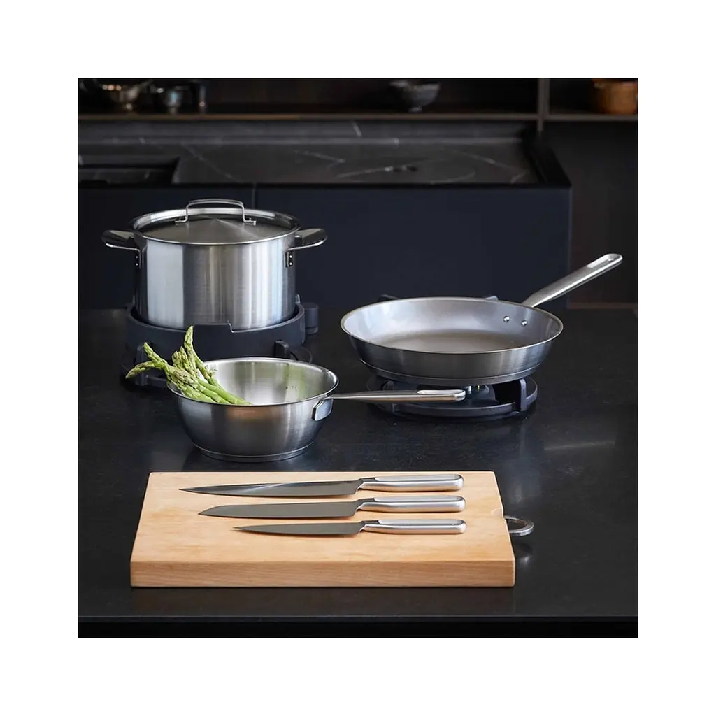 Сотейник Fiskars All Steel матовий 26 см (1064746) - фото 7
