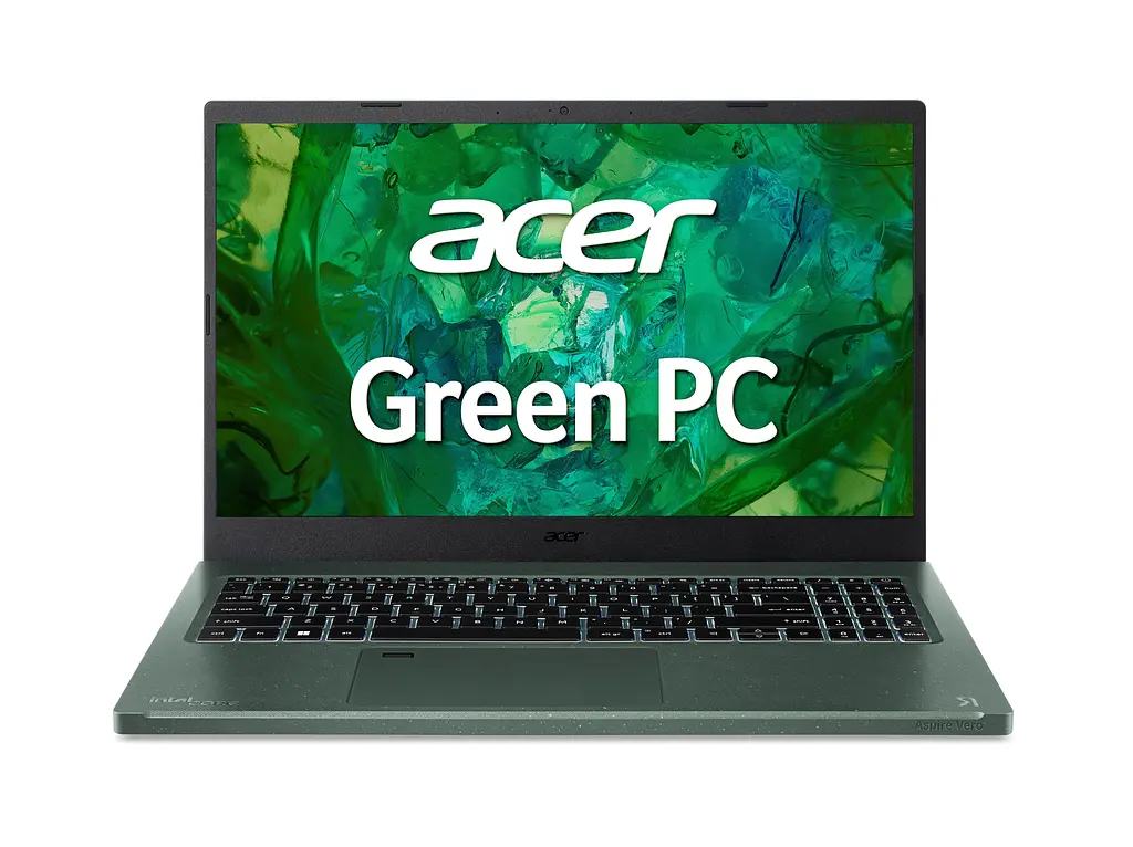 Ноутбук Acer Aspire Vero AV15-53P 15.6' FHD IPS, Intel i5-1335U, 16GB, F512GB, UMA, Lin, зелений (NX.KN5EU.002) - фото 2