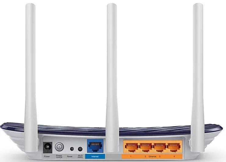 Маршрутизатор TP-Link Archer C20 (802.11а/b/g/n/ас до 733 Mbps 4 x 10/100 1 WAN) - фото 3
