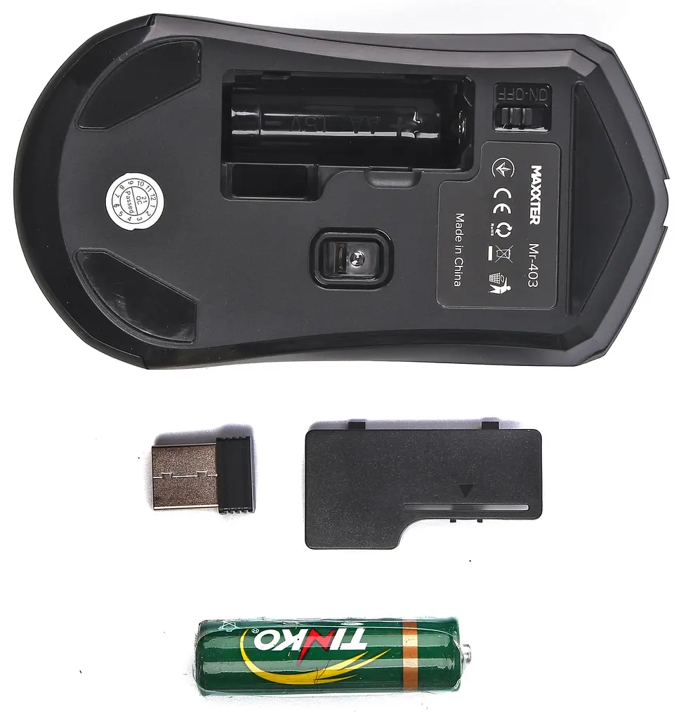 Миша Maxxter Mr-403 Black - фото 4