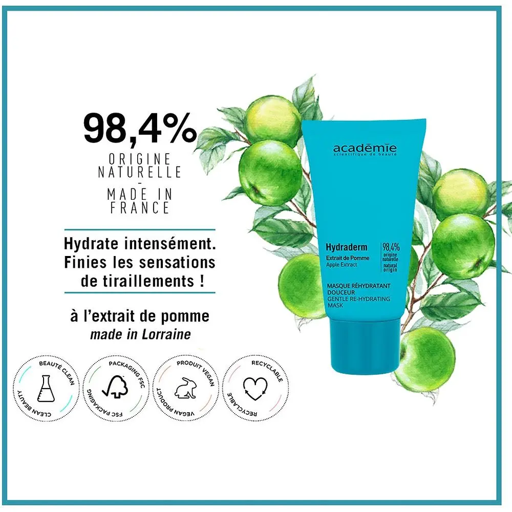 Смягчающая восстанавливающая крем-маска Academie Visage Gentle Re-Hydrating Mask 50 мл (3145071007064) - фото 2