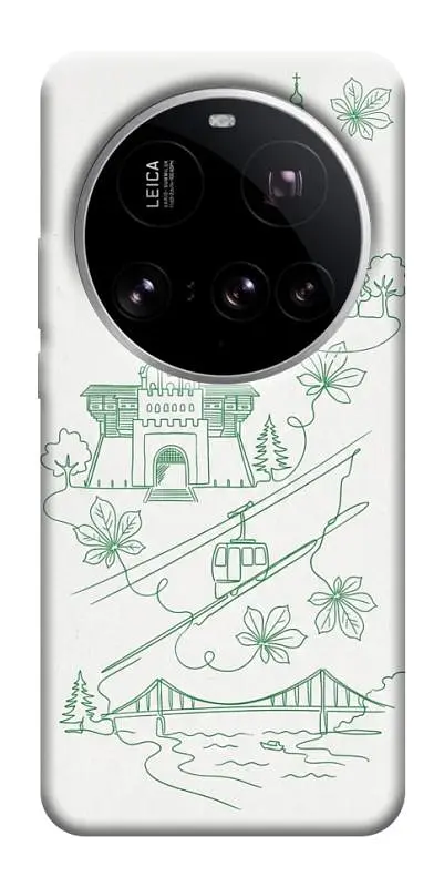 TPU чохол Demsky Heart of Kyiv для Xiaomi 15 Ultra