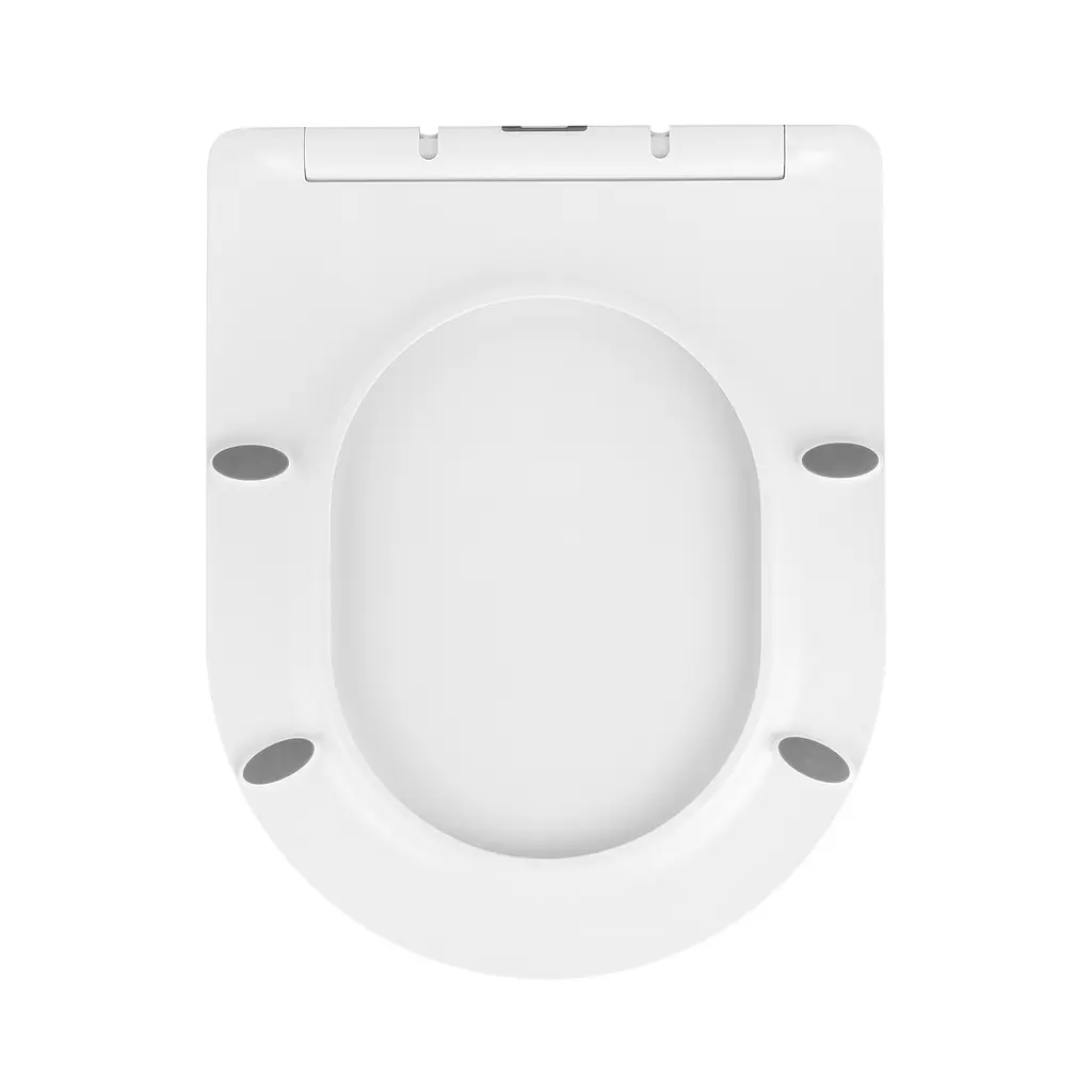 Унитаз подвесной Kroner Harz WHI523632 RIMLESS безободковый с сиденьем (KH523632WHIR), Белый - фото 12
