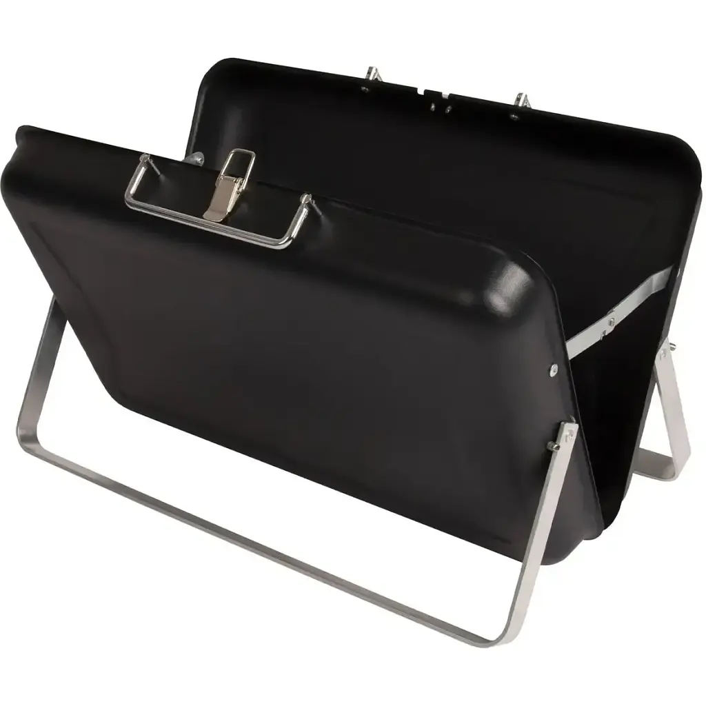 Гриль угольный чемодан Bo-Camp Irvin Black/Silver (8108380) - фото 8